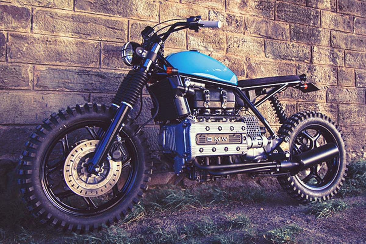 BMW K100 len doi Street Tracker 